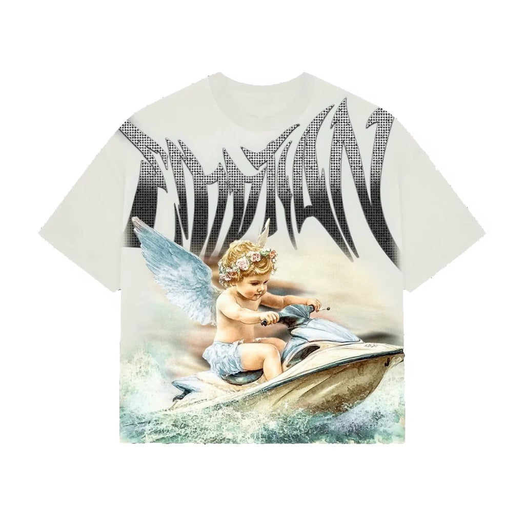 T-shirt con maniche corte